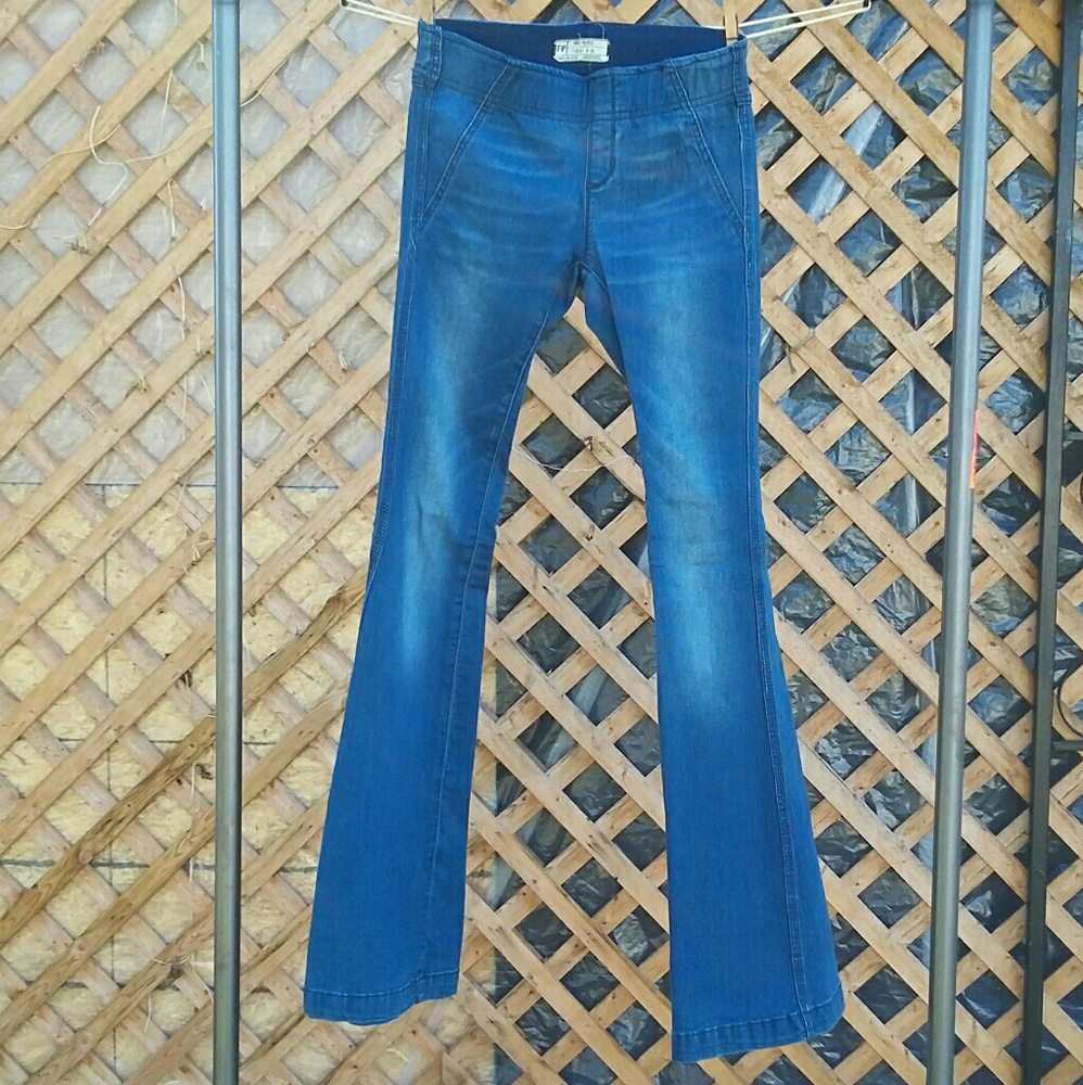Free People Flare Denim Jeggings